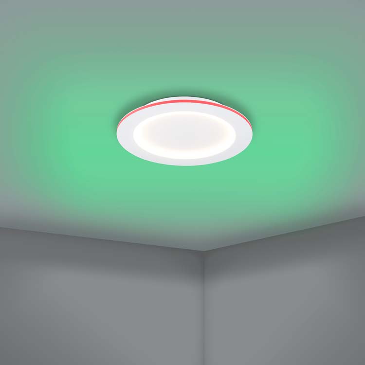 Plafondlamp - wit - Ø45cm - dimbaar - LED - 1x26,5W - 2700K-6500K + RGB