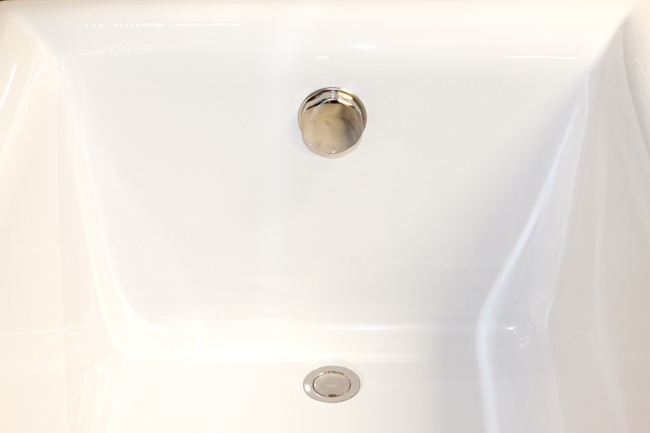 Hoekbad Hilde glanzend wit rechts 170x78cm