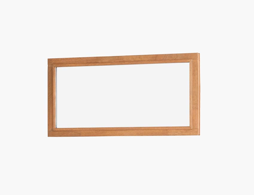 Vast raam Trae Meranti hout 46mm naturel B1000xH500mm