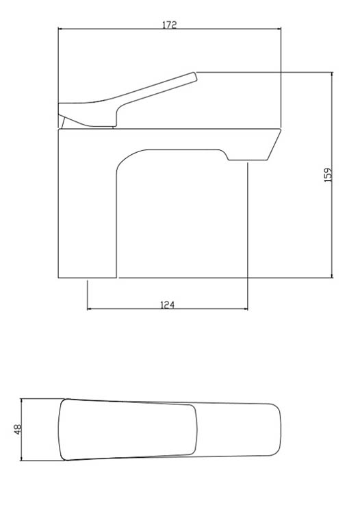 Wastafelkraan Sven 15,90cm chroom Wastafelkraan Sven 15,90cm chroom
