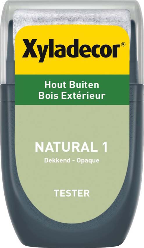 Tester houtbeits Xyladecor natuurlijk effect naturel 01 30ML