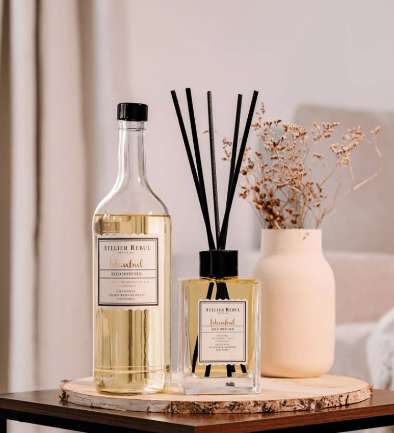 Navulling geurstokjes Atelier Rebul Istanbul 985ml incl. stokjes