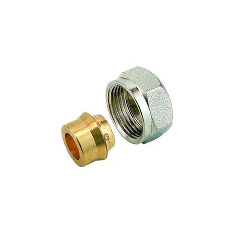 Raccord pex-alu M22 15/1 2 pièces