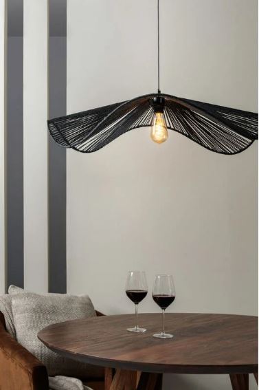 Lampe suspendu ondulé dimmable