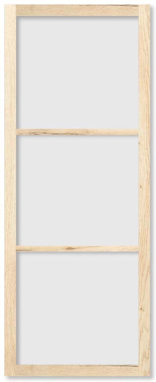 Complete deur pro steel look RW Oak 3R fumé 83x201.5cm Links