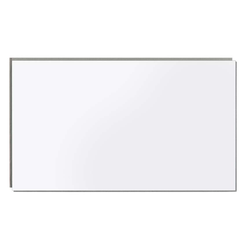 Staal wandpaneel Dumawall White Gloss wit