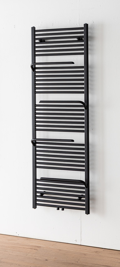 Handdoekradiator Dale enkel 180x60cm zwart 946Watt