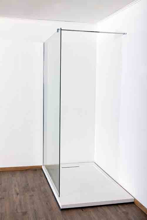 Douchebak Akon polybeton mat wit 160x90cm