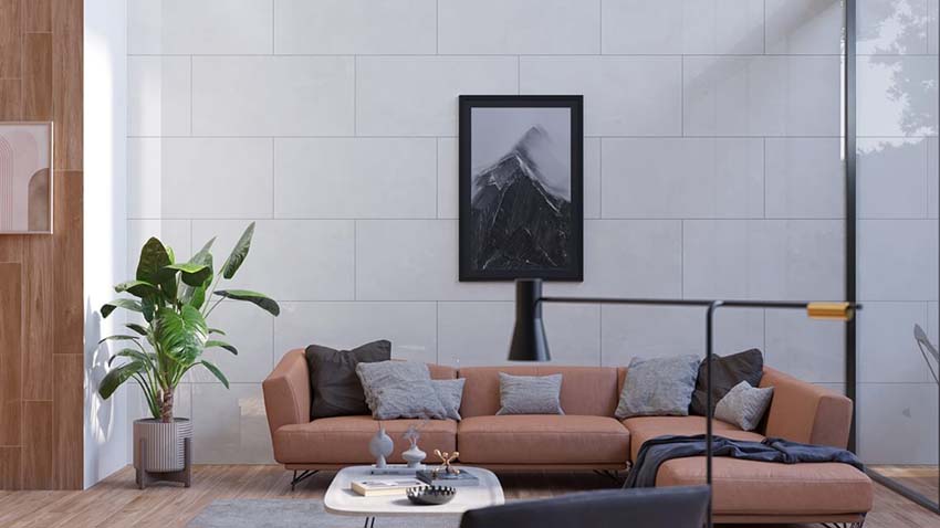 Vloer- en wandtegel Crystal White Poli 60x120cm