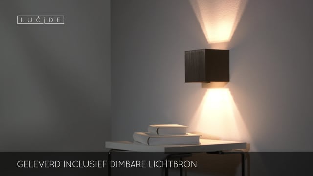 Wandlamp - LED Dimb. - G9 - 1x4W 2700K - Koffie Wandlamp - LED Dimb. - G9 - 1x4W 2700K - Koffie
