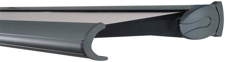 Tente solaire Siena 4x3m motorisée à droite