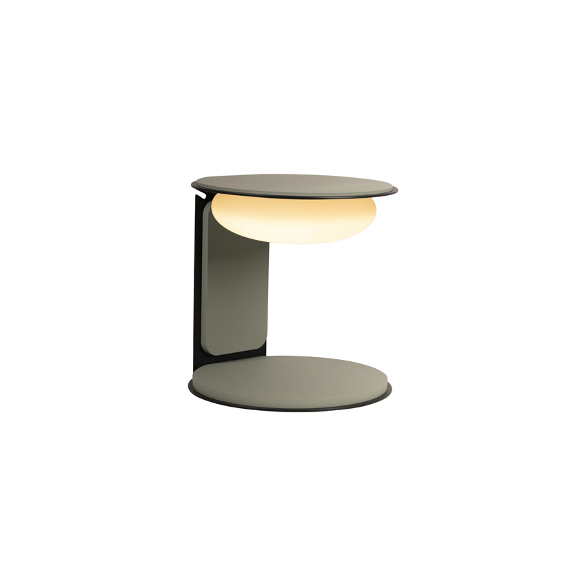 Tafellamp - Ø20cm - LED Dimbaar - 1x9W 3000K - Groen