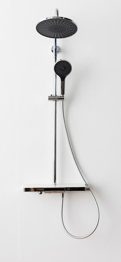 Bad- en doucheset Hudson thermostatisch chroom