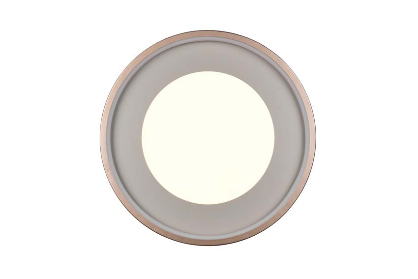 Plafonnier - Brun café - Ø40cm - Dimmable - LED - 1x36W - 3000K
