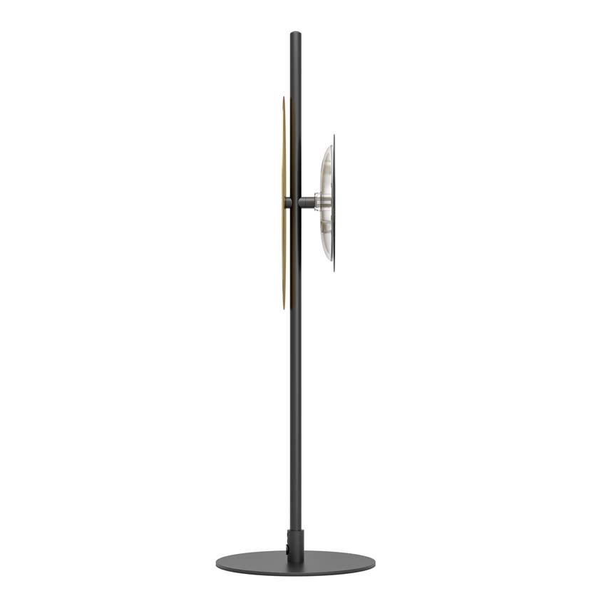 Lampe de table - Noir/or - H60cm - Dimmable - LED - 1x11W - 3000K