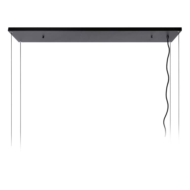 Suspension - noir - 110x22x160cm - 6xGU10 - 35W