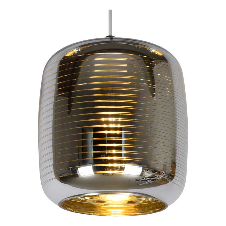 Lucide ERYN - Hanglamp - E27 - Chroom