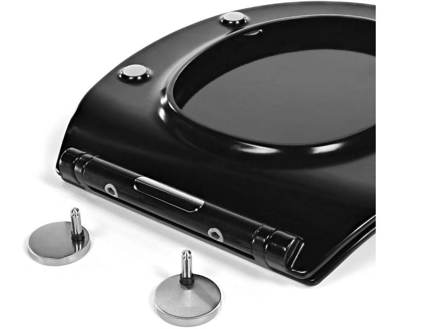 Siège de WC Kim softclose noir