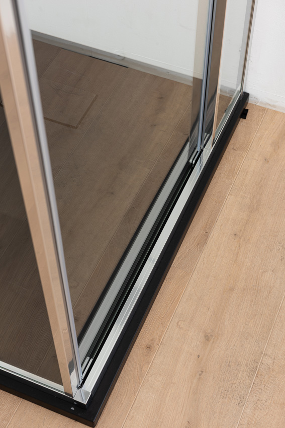 Douche d'angle Ares chrome 90x90x190cm