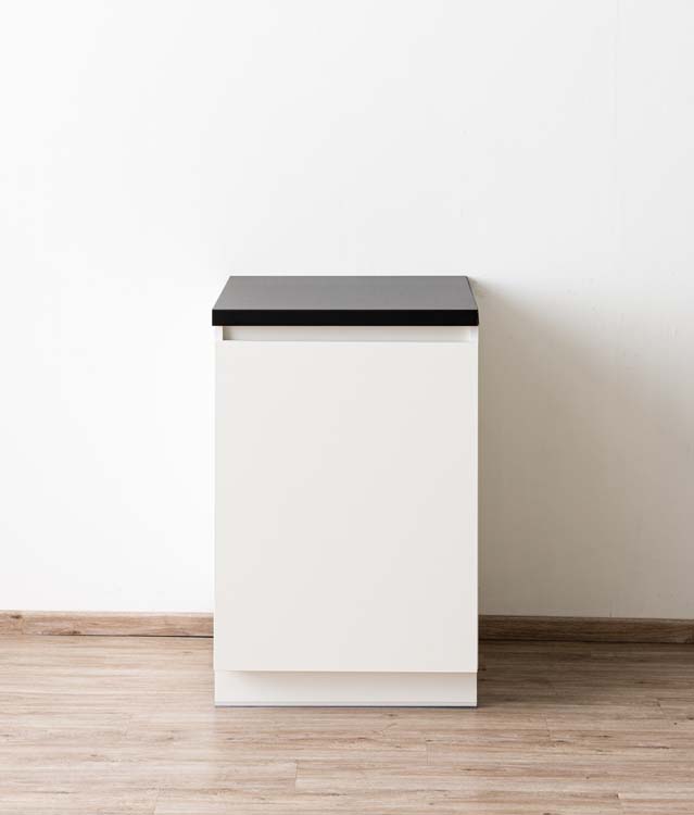 Armoire de cuisine Plenti meuble bas, blanc, 60x78cm