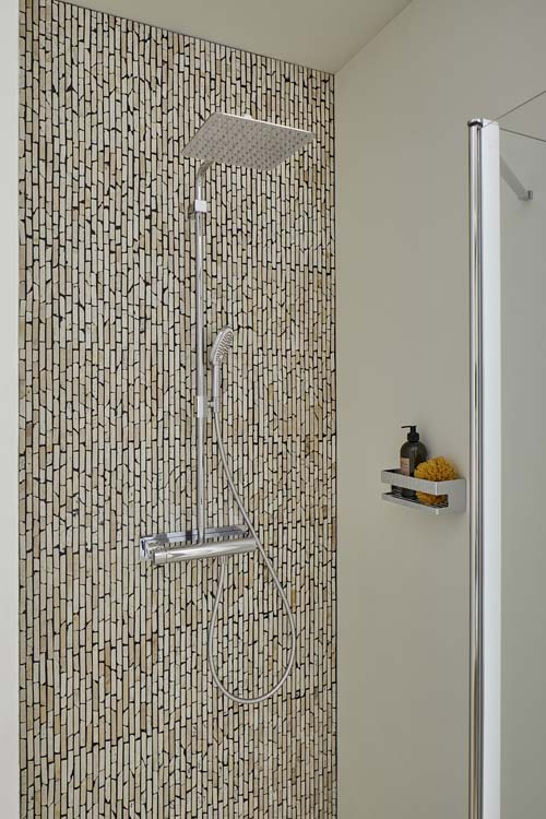 Mosaïque Brick beige mat 30,5x30,5cm