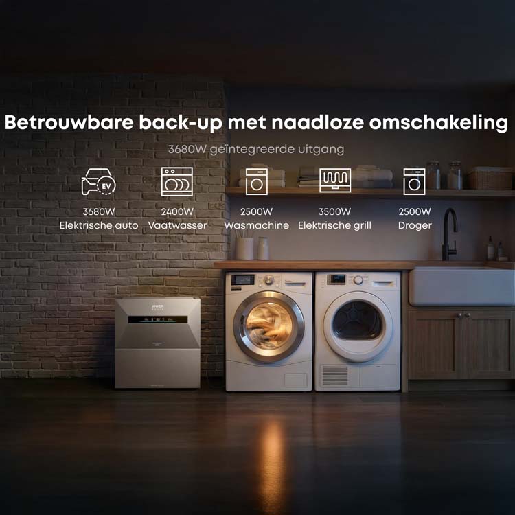 Extension batterie domestique Anker Solix Solarbank Max AC 7kWh