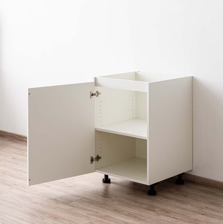 Armoire de cuisine Plenti meuble bas, blanc, 60x78cm