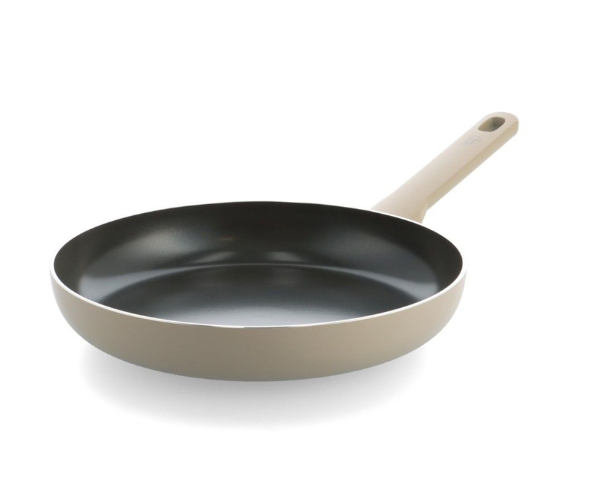 Poêle à frire taupe Ø28cm avec revêtement antiadhésif
