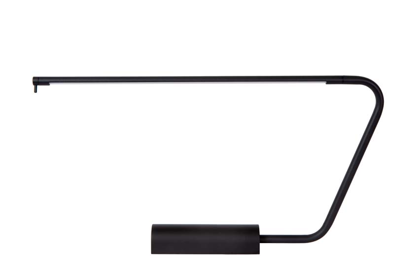 Bureaulamp - LED Dimbaar - 1x6,5W 2700K - Zwart
