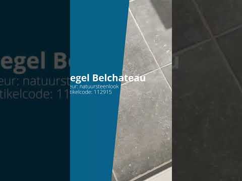 Terrastegel Belchateau antraciet 60x60x1.8cm