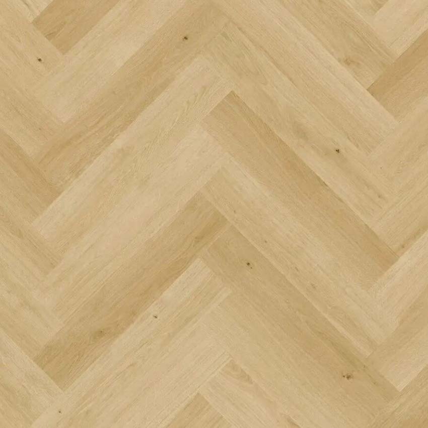 Stratifié Quick-Step Impressive Design 8mm chevrons chêne cardamome 65,5x13,1cm