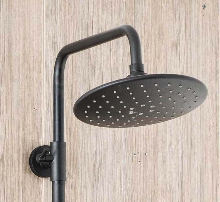 Colonne de douche Stallion thermostatique noir