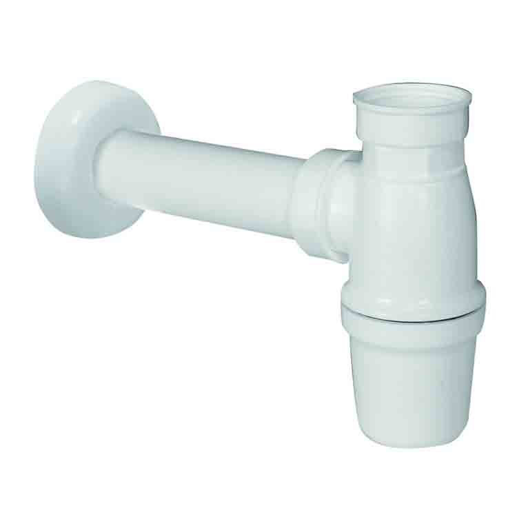Fleshevel lavabo 5/4 zonder plug wit