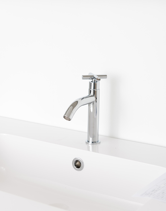 Koudwaterkraan Mila glanzend chroom