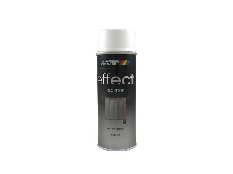 Motip Effect Radiator lakspray hoogglans 0,4l wit