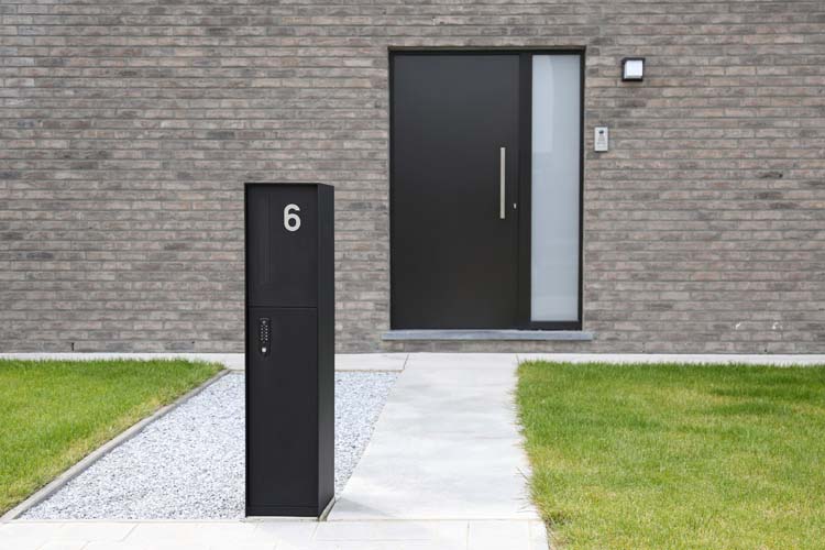 Boîte à colis ONZO (eSafe) Fenix Front noir