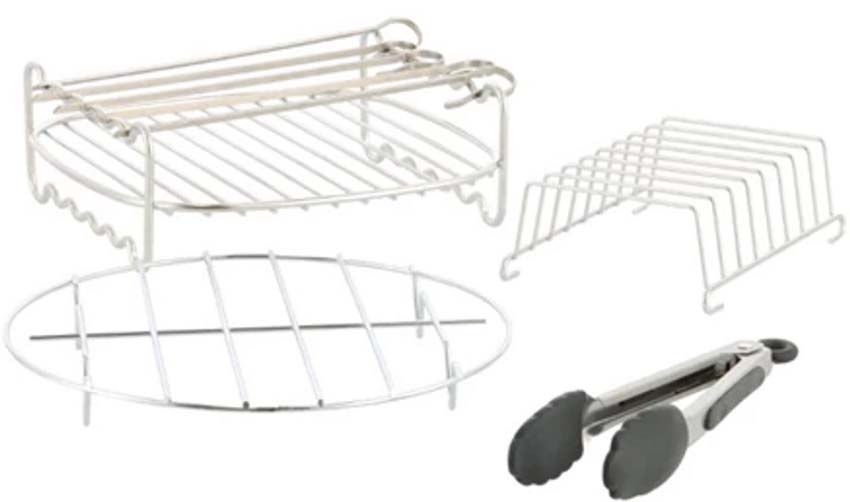 Grillset voor airfryer Dagelijkse Kost Greenpan PFAS-vrij zilver set van 4