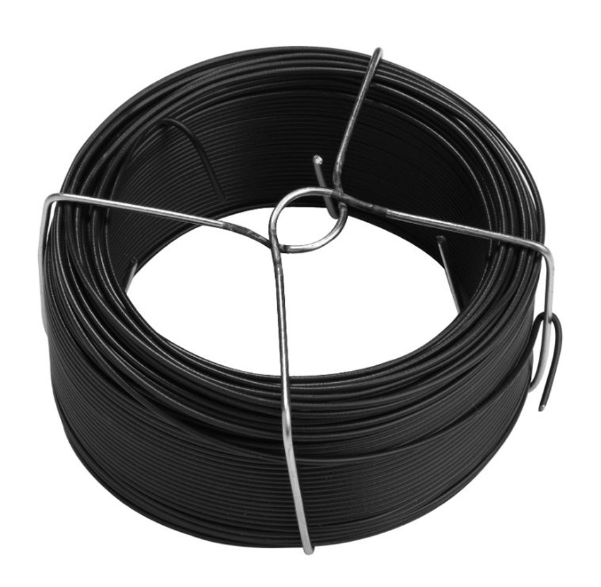 Fil de liage Giardino noir 50m 2mm plastifié