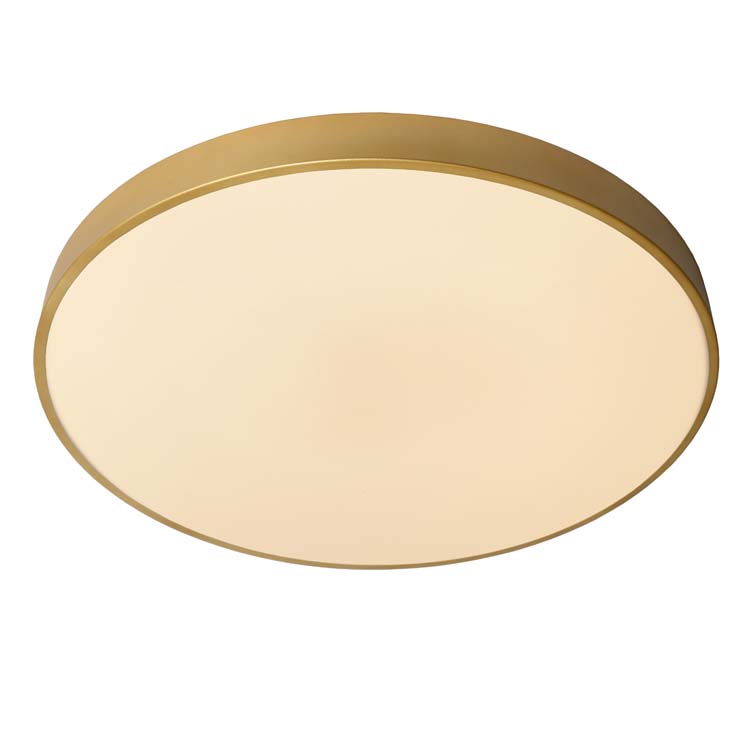 Plafonnier - Ø 60 cm - LED Dim. - 1x60W 2700K - 3 StepDim - Or Mat / Laiton