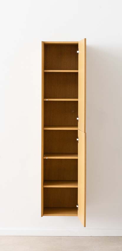 Kolomkast Waldorf eik hangend 170x40x35cm