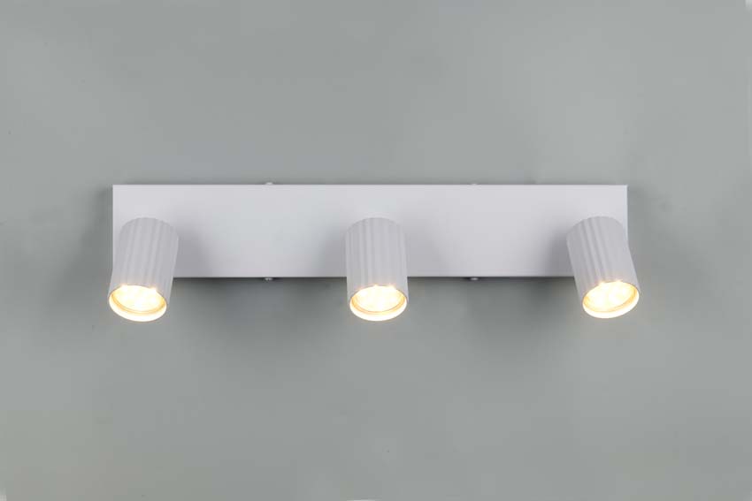 Opbouwspot - Wit - 50x9x14,5cm - Dimbaar - GU10 - 3x10W