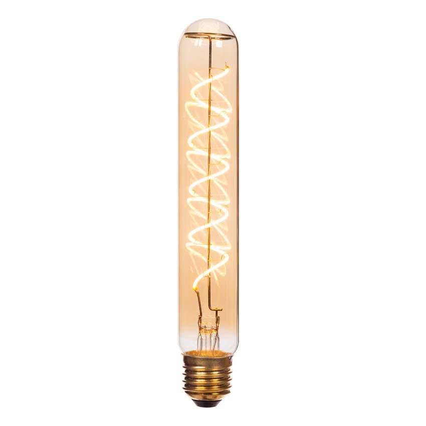 Lucide T32 - Filament lamp - H20cm - LED 3 StepDimbaar (Memory) - E27 - 1x4,9W 2200K - Amber