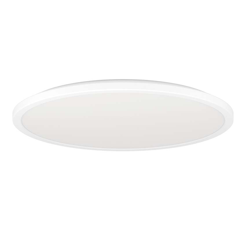 Plafonnier - Blanc - Ø50cm - Dimmable - LED - 1x36W - 2700-6500K - télécommande