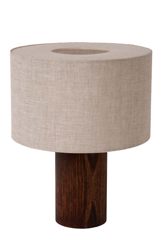 Lucide TACHINA - Lampe de table - 1xE27 - Naturel