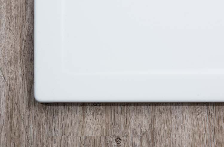 Receveur de douche Horst acrylique blanc mat 120x90cm