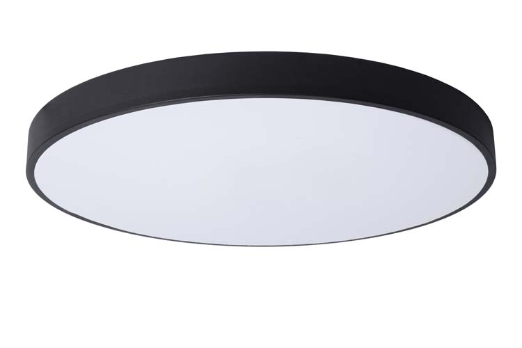 Plafonnière - Ø 60 cm - LED Dimb. - 1x60W 2700K - 3 StepDim - Zwart