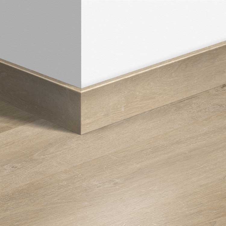 Parketplint Quick-Step 14 x 77 x 2400 mm Venetiaanse eik beige