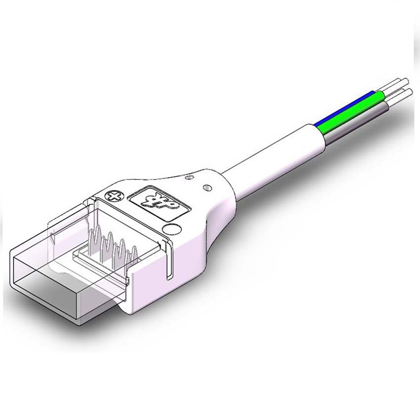 Aansluitdraad voor LED-strip RGB 10mm