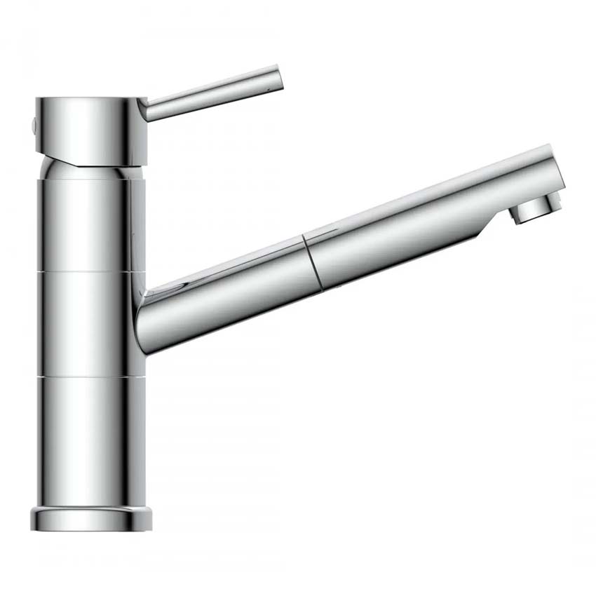 Robinet de cuisine Unai chrome avec bec extractible