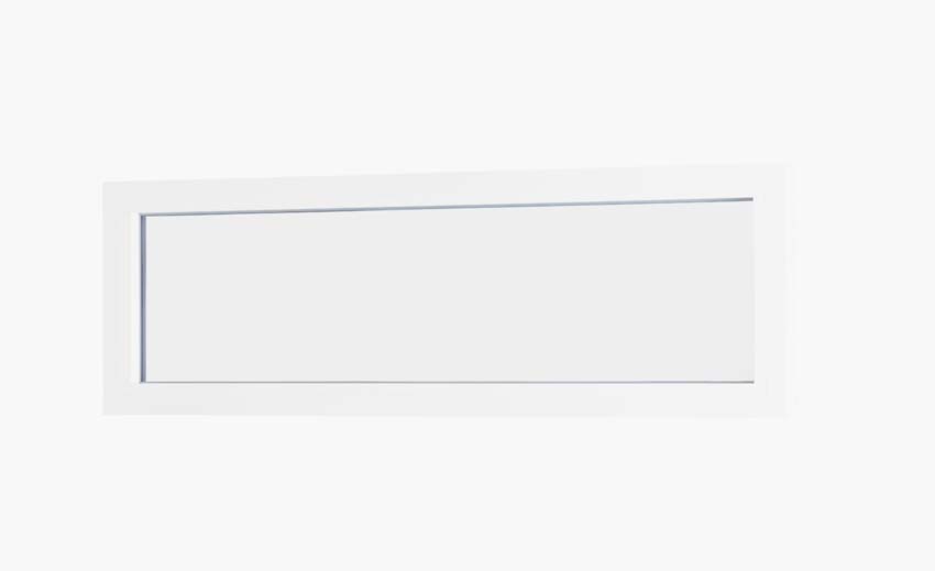 Vast raam pvc Deceuninck Elegant Infinity wit/wit B2000xH500 mm